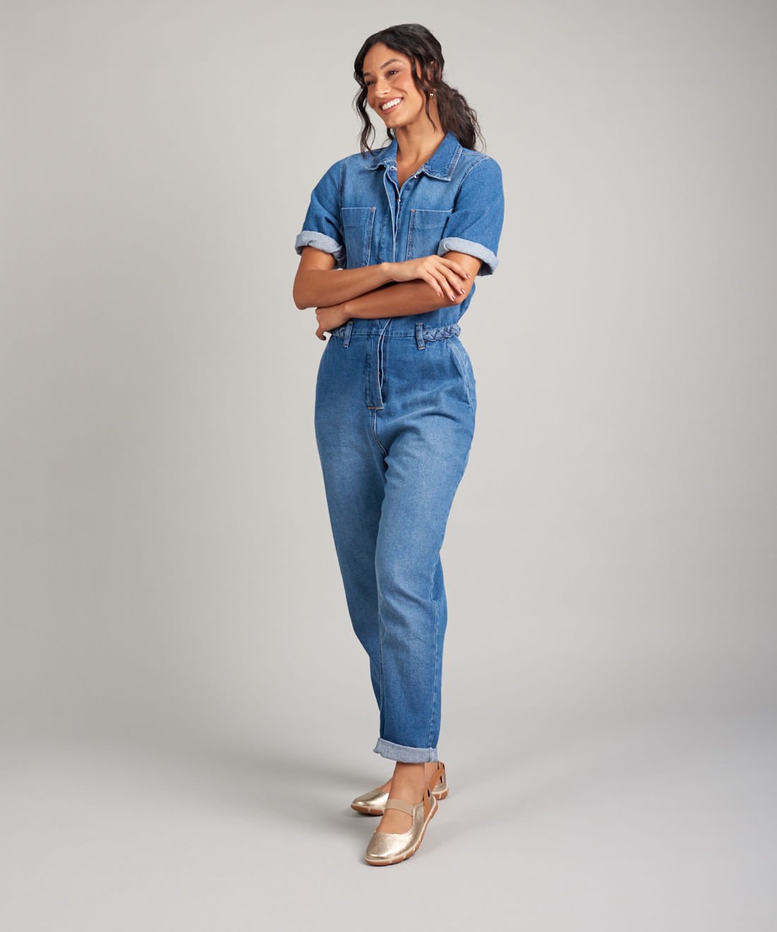 Sapatilha Frances Vazado - Prata Velho