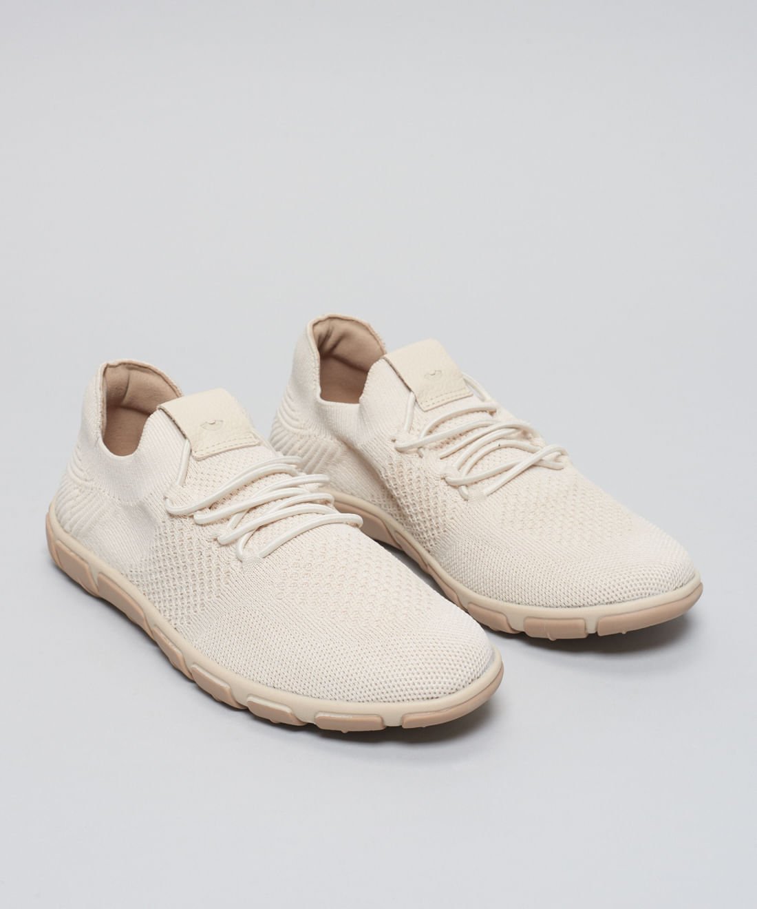 Tenis Knit Frances - Offwhite Off White 2