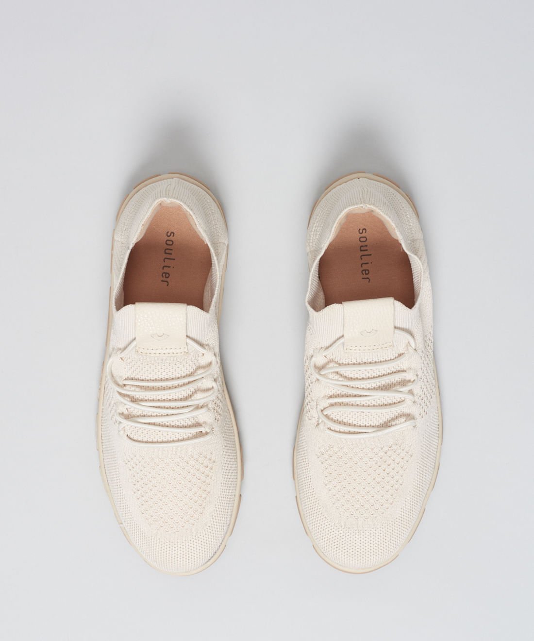 Tenis Knit Frances - Offwhite Off White 4