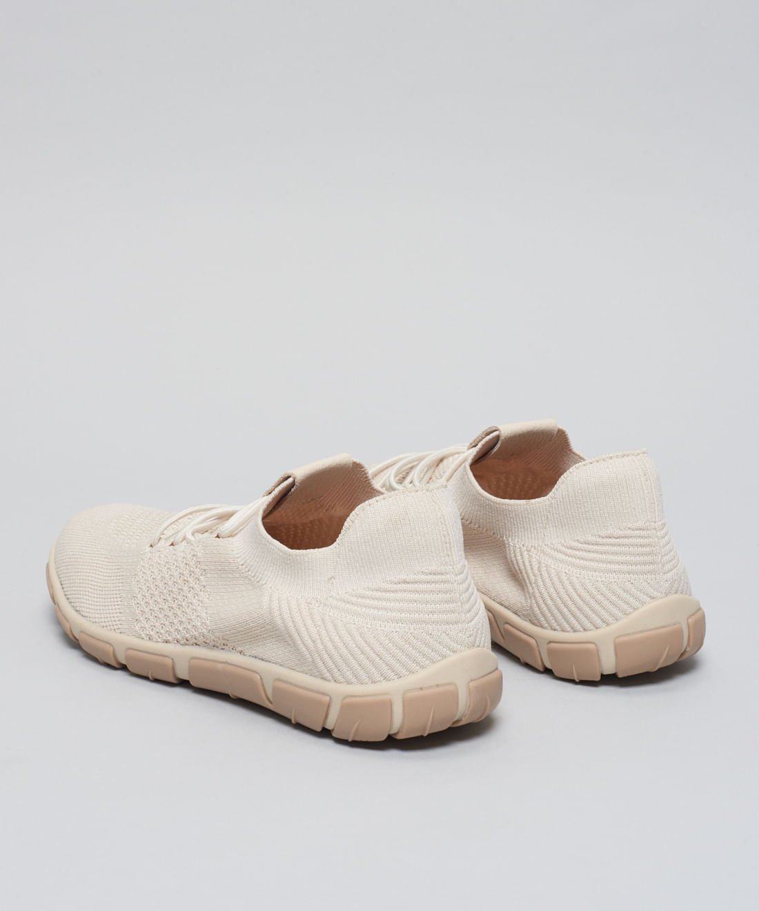 Tenis Knit Frances - Offwhite Off White 3