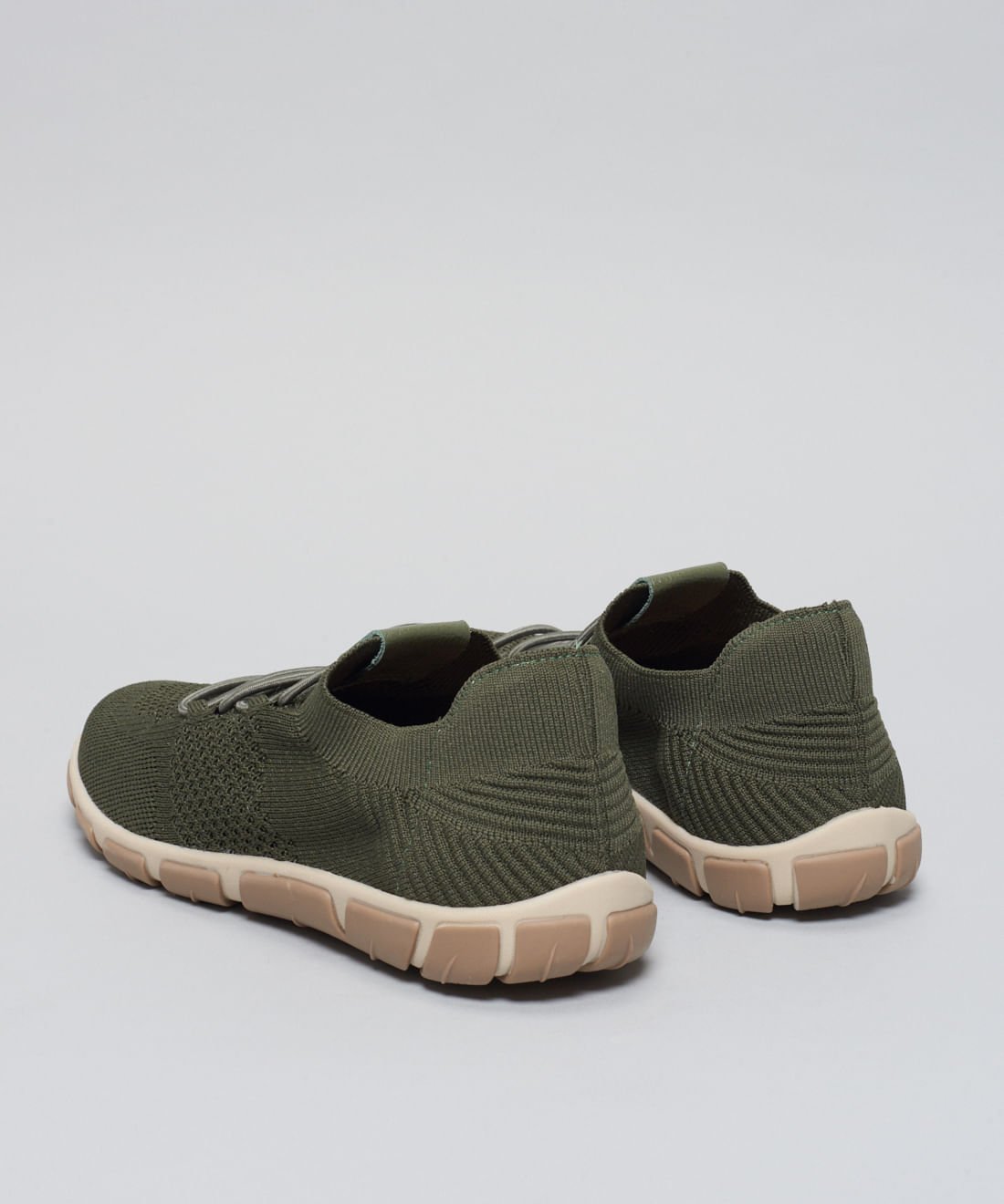 Tenis Knit Frances - Verde Militar Verde Militar 3