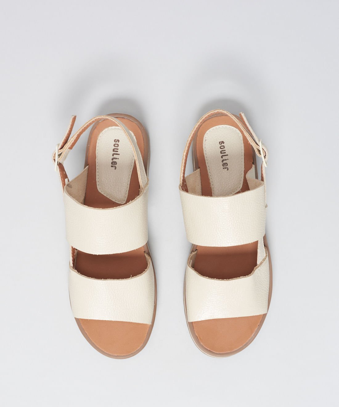 Rasteira Tratorada Manu - Offwhite Off White 4