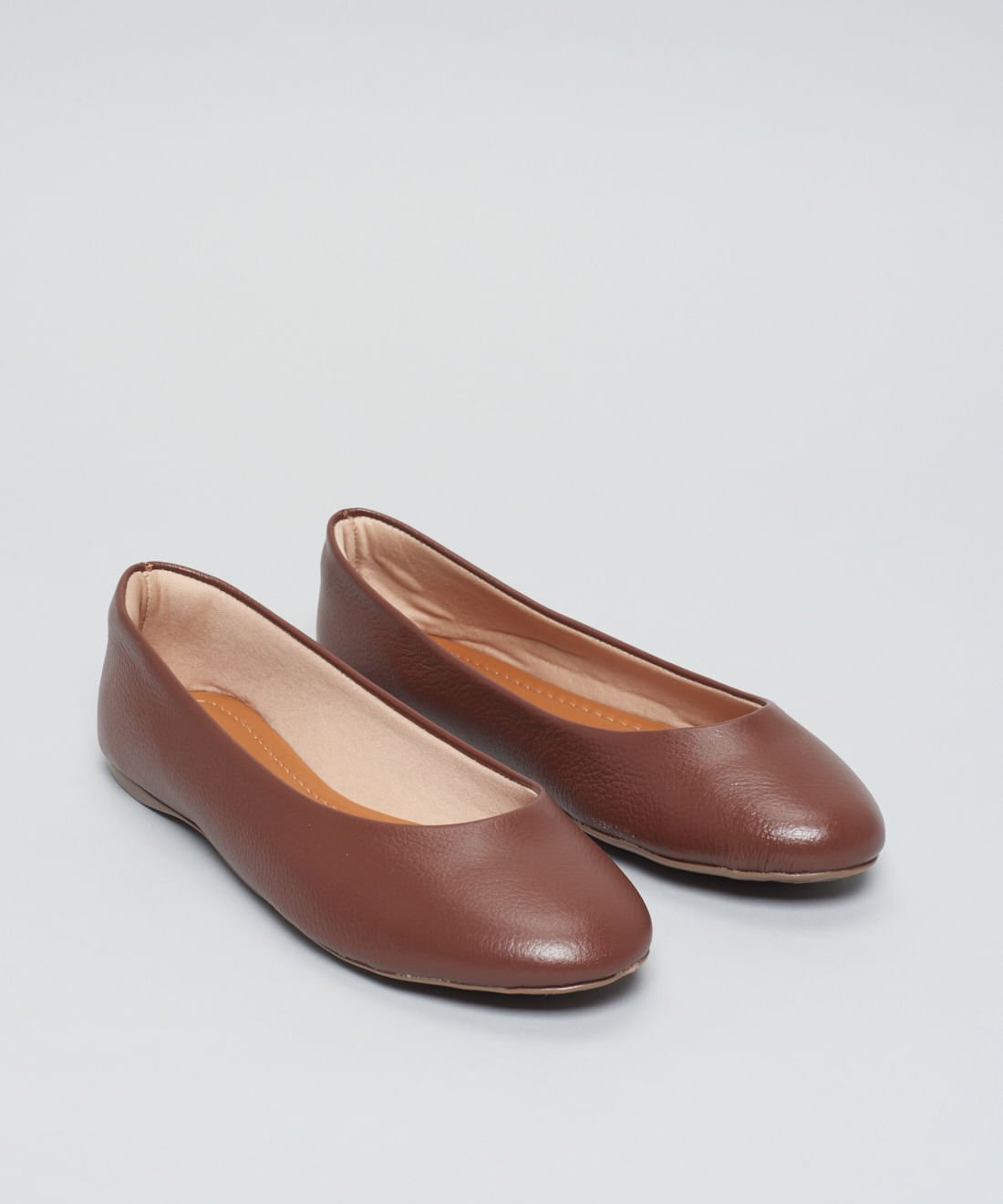 Sapatilha Couro Luana - Chocolate Marrom 2