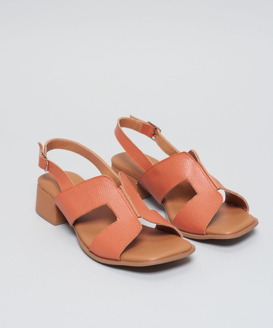 Sandalia Media Couro Bia - Ocre Ocre 2