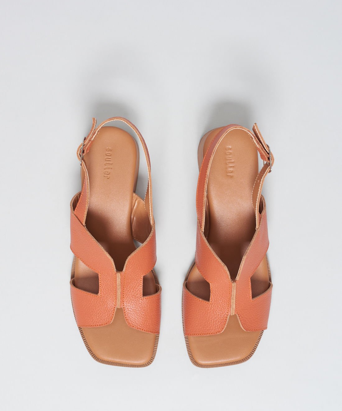 Sandalia Media Couro Bia - Ocre Ocre 4