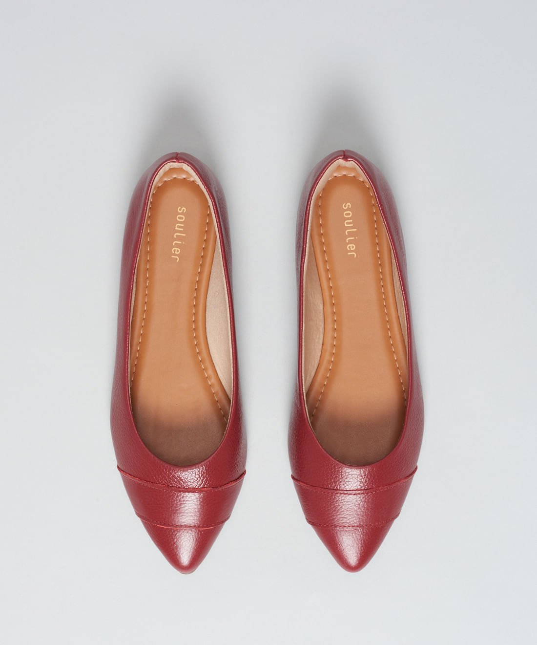 Sapatilha Recortes Bico Fino - Merlot Merlot 4