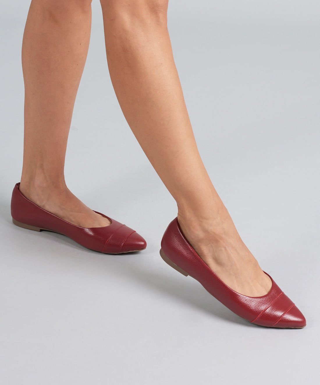 Sapatilha Recortes Bico Fino - Merlot Merlot 5