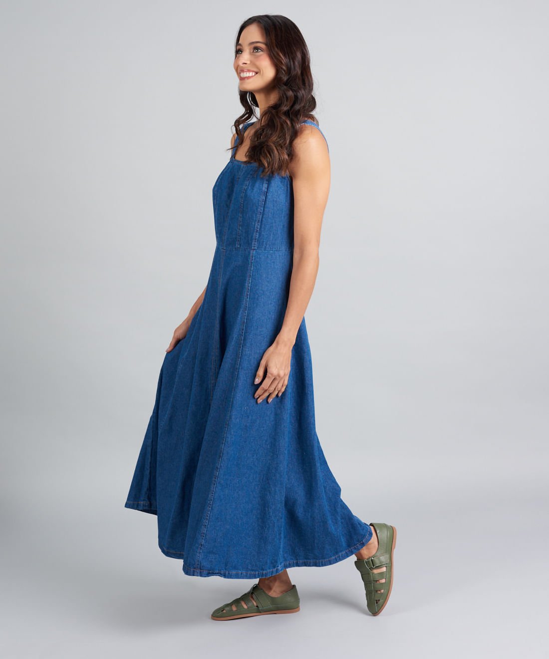 Sapatilha Couro Pescador - Verde Militar Verde Militar 5