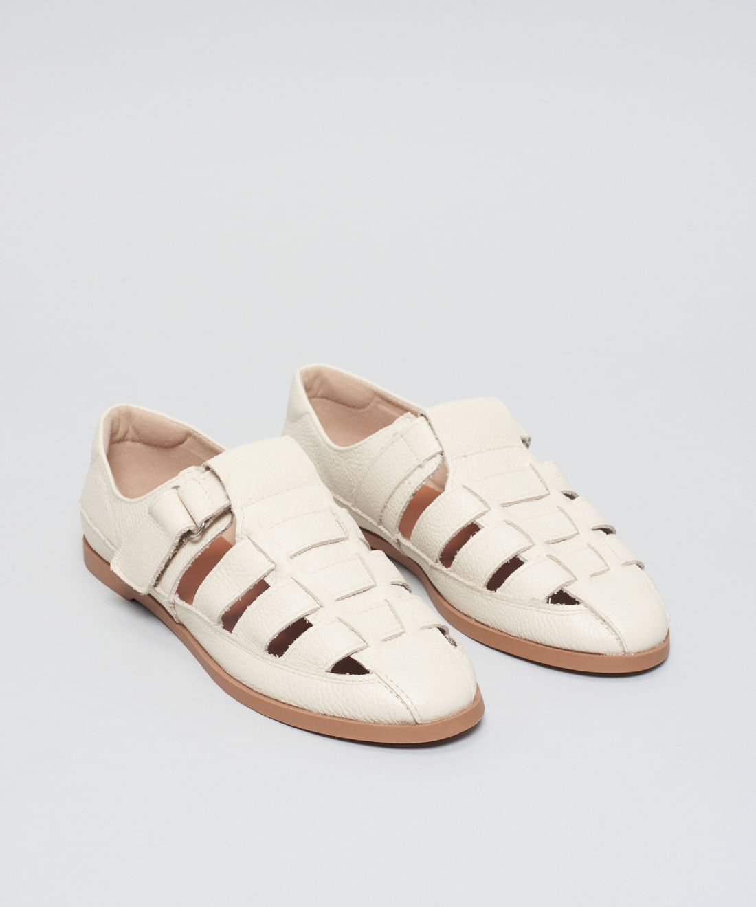 Sapatilha Couro Pescador - Offwhite Off White 2