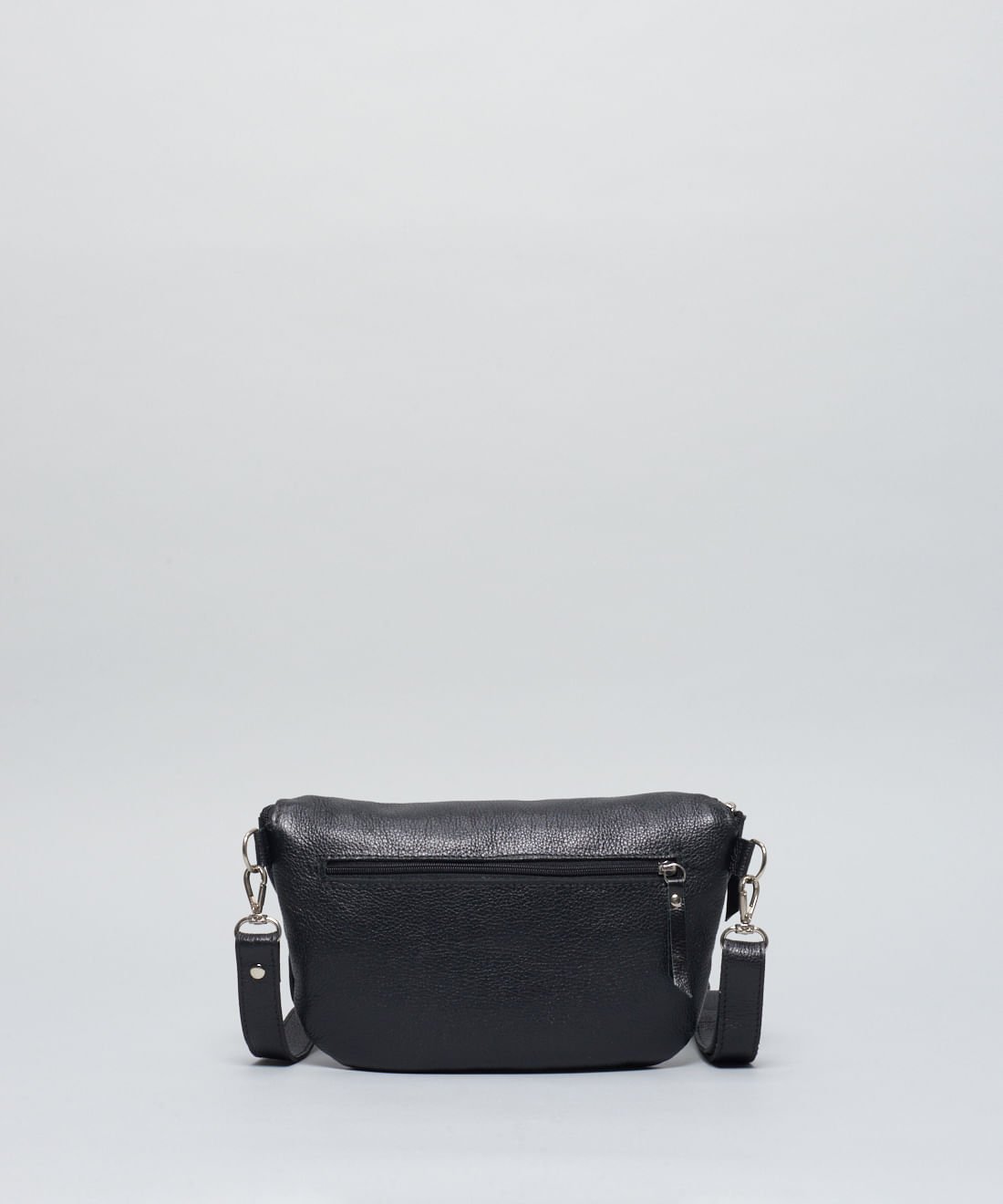 Bolsa p Couro Cadarco Listra - Preto Preto 3