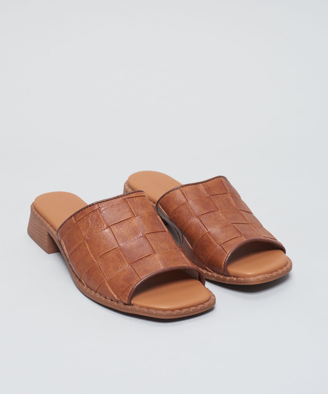 Salto Medio Mule Tresse Soft - Chocolate Chocolate 2