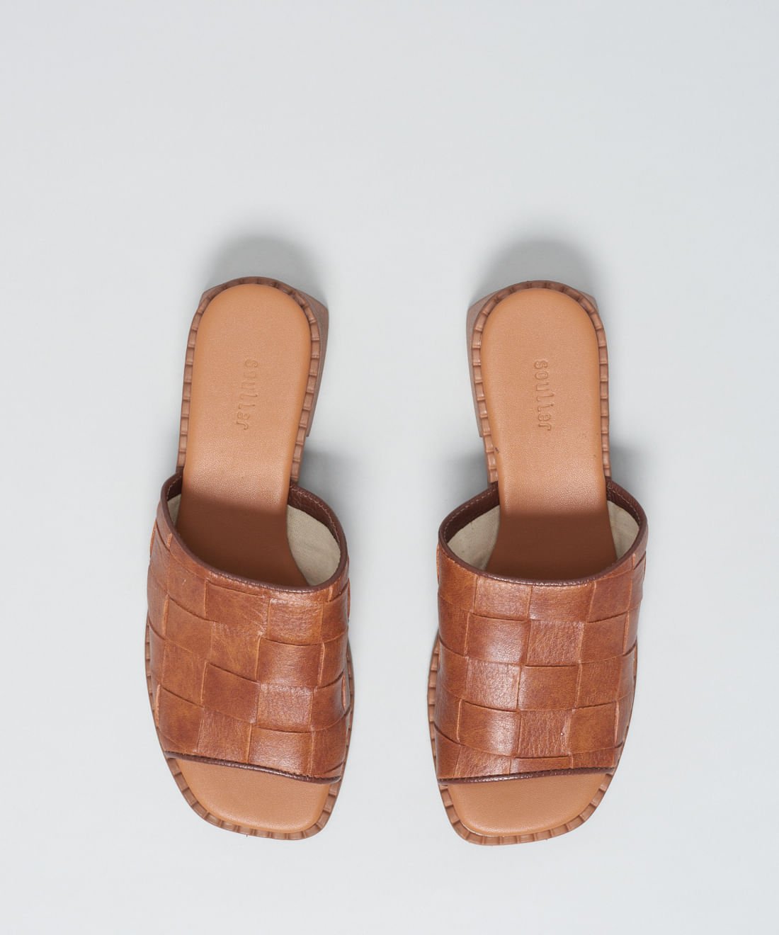 Salto Medio Mule Tresse Soft - Chocolate Chocolate 4