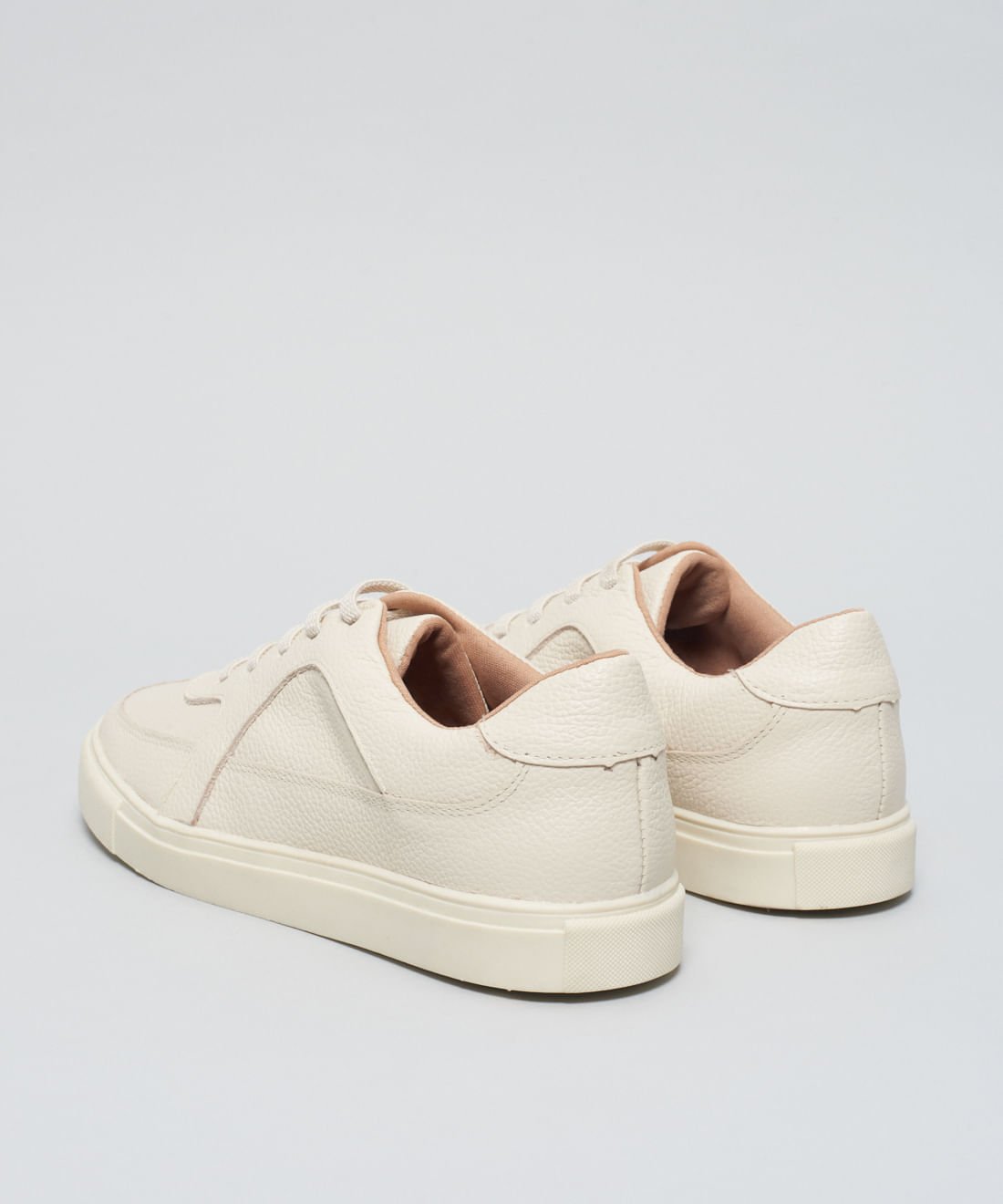 Tenis Couro Pepa Elastico - Offwhite Off White 3