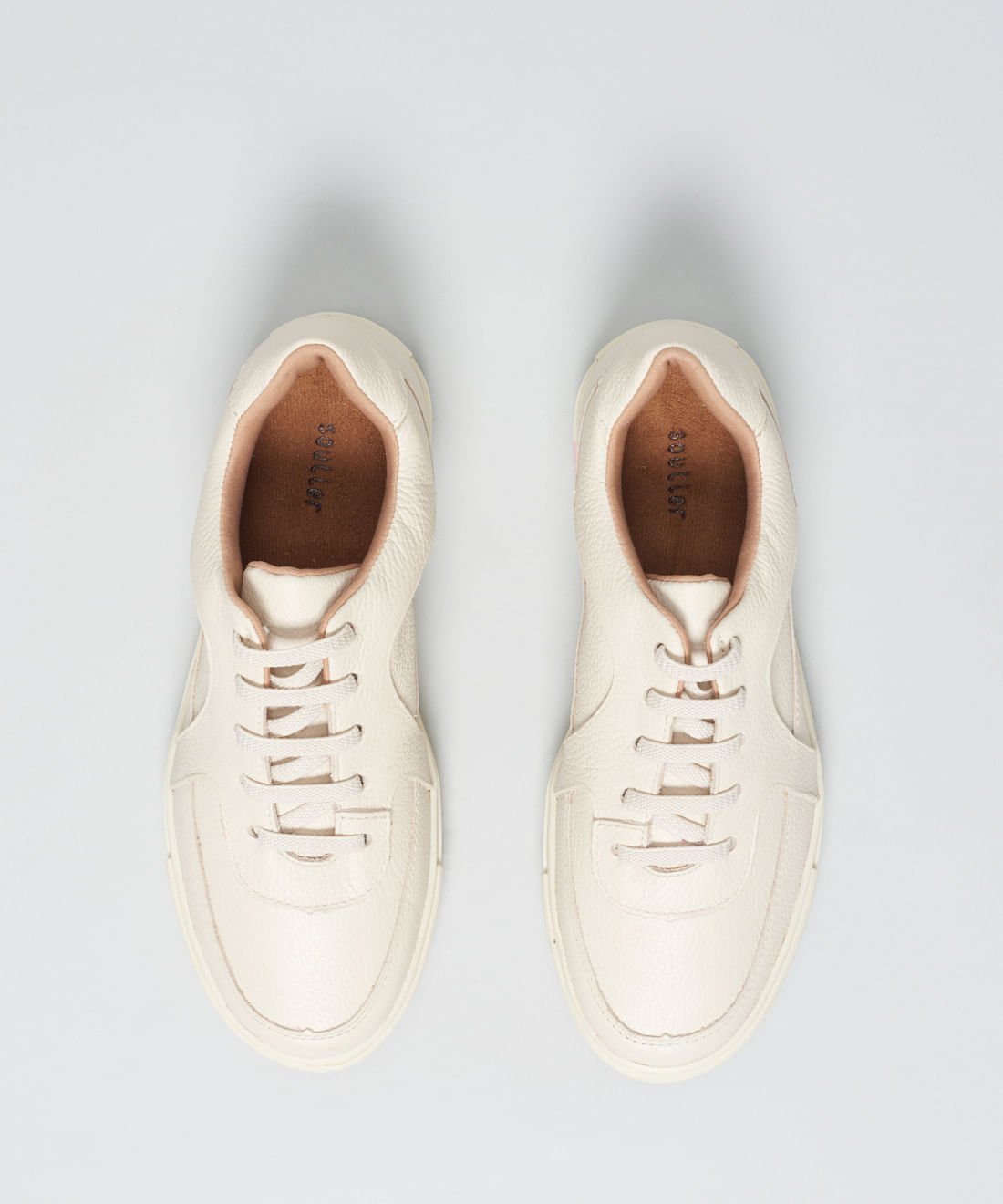 Tenis Couro Pepa Elastico - Offwhite Off White 4