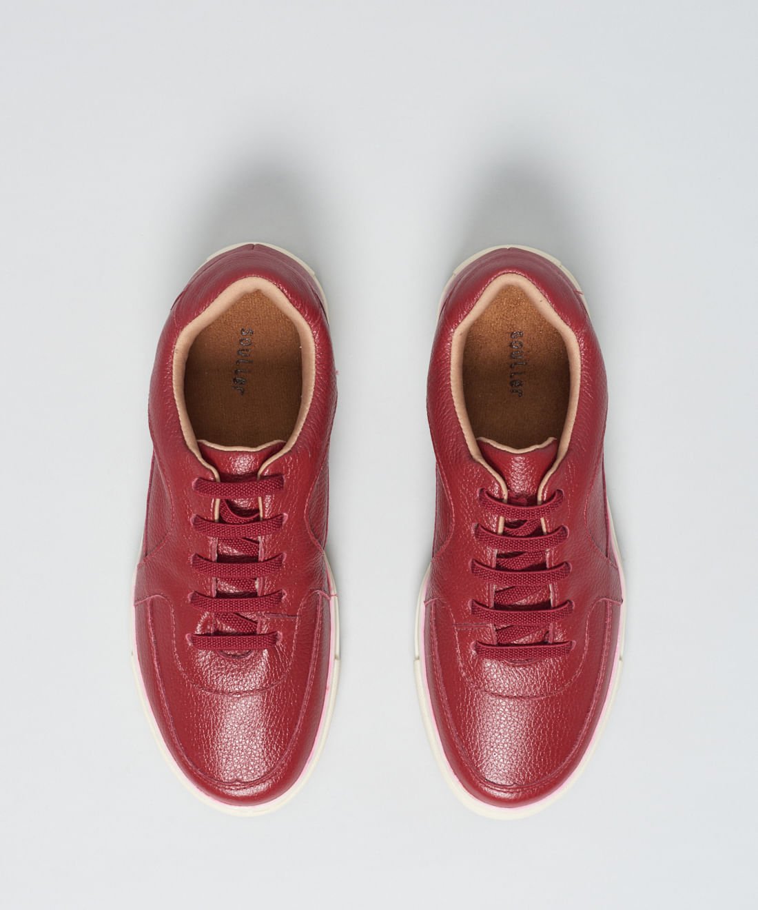 Tenis Couro Pepa Elastico - Merlot Merlot 4