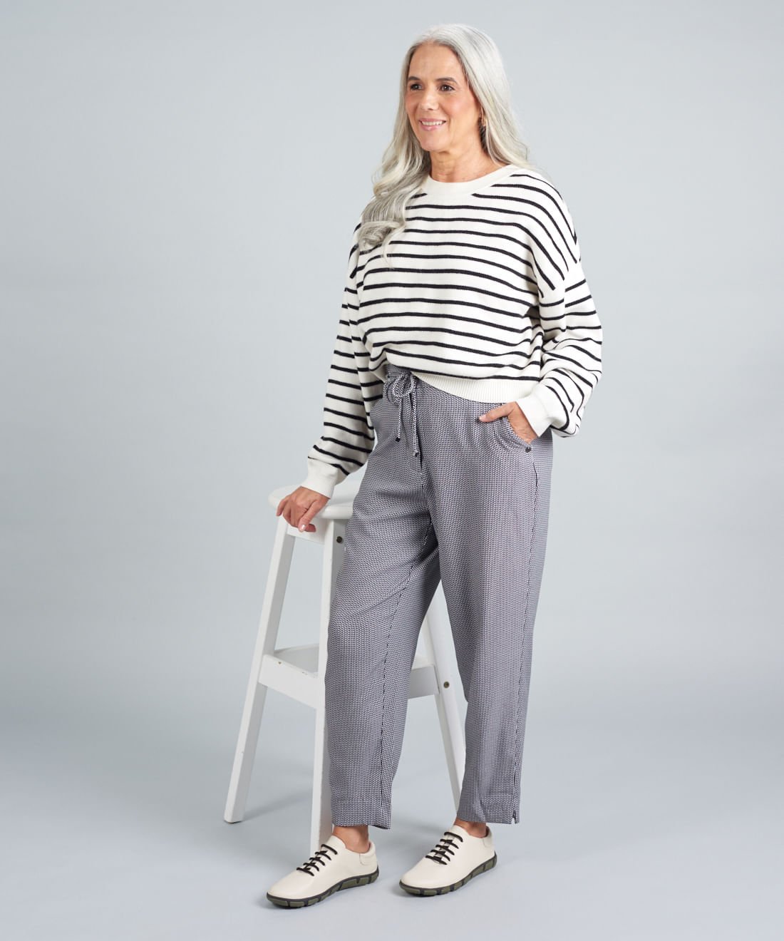 Tenis Frances 2 Cadarcos - Off White/Preto Off White/Preto 5