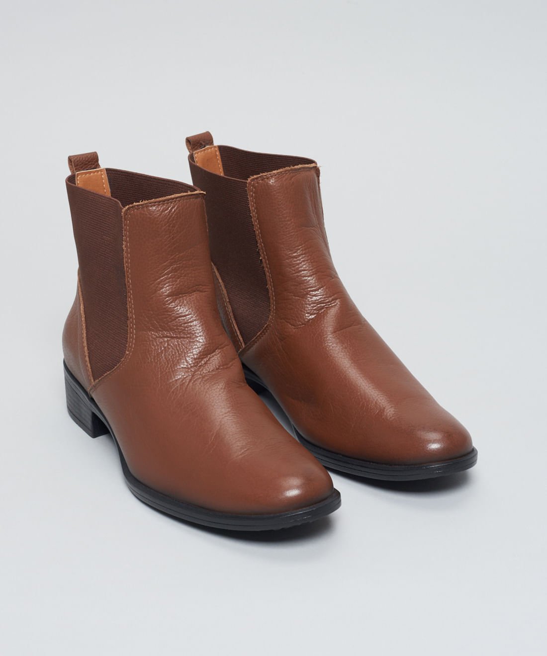 Bota Cano Medio Vic - Caramelo Marrom 2