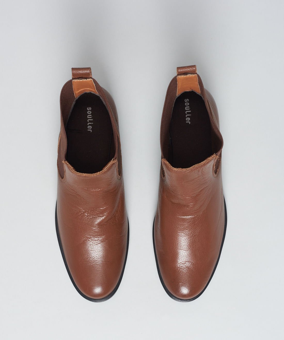 Bota Cano Medio Vic - Caramelo Marrom 4