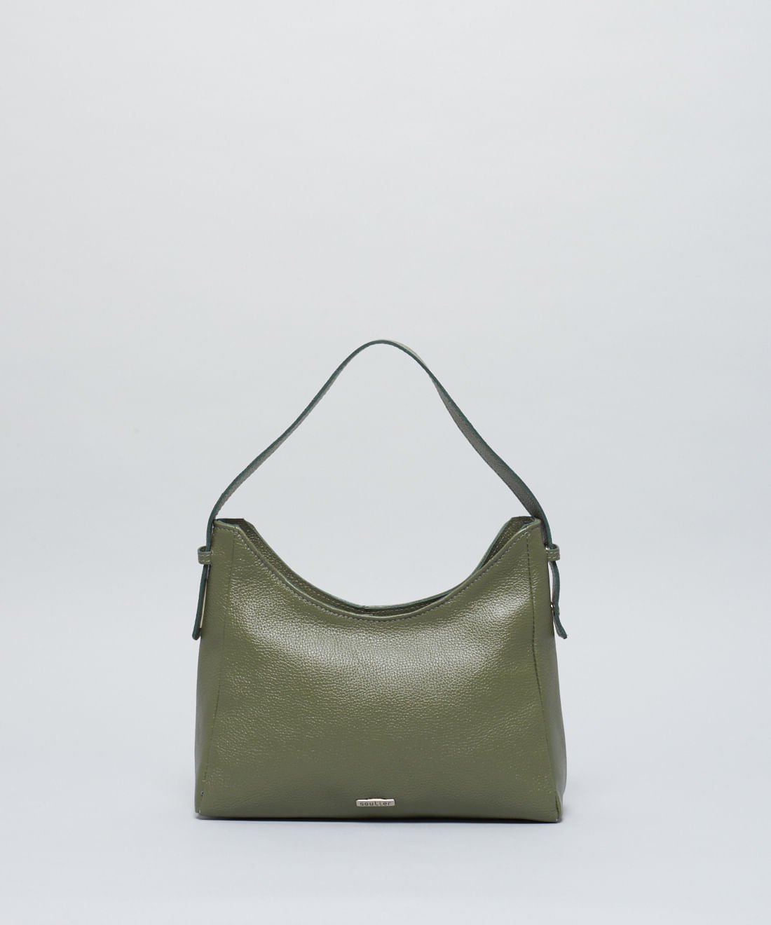 Bolsa m Couro 2 Alcas - Verde Militar