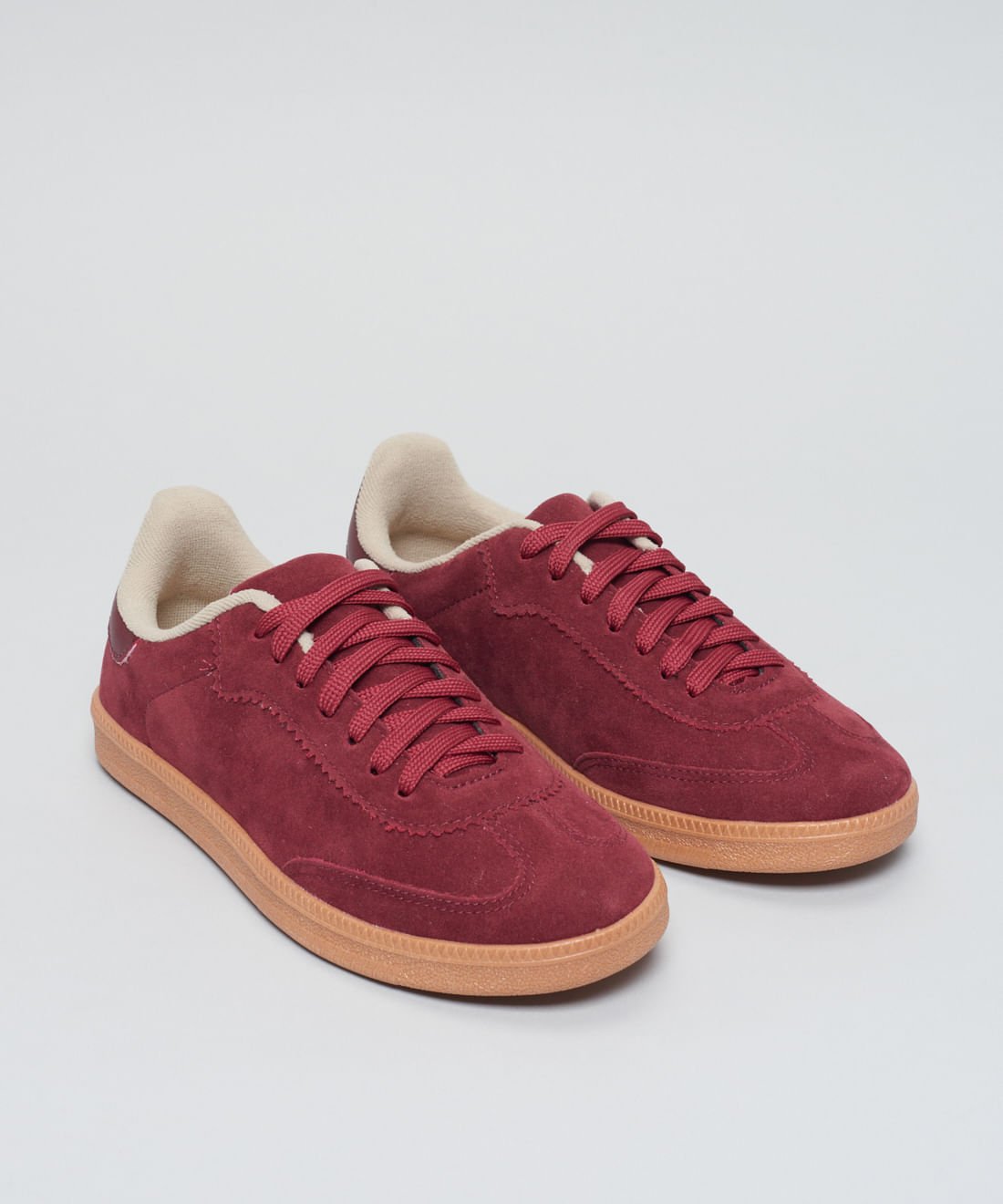 Tenis Camurca Soft Cecilia - Merlot Merlot 2