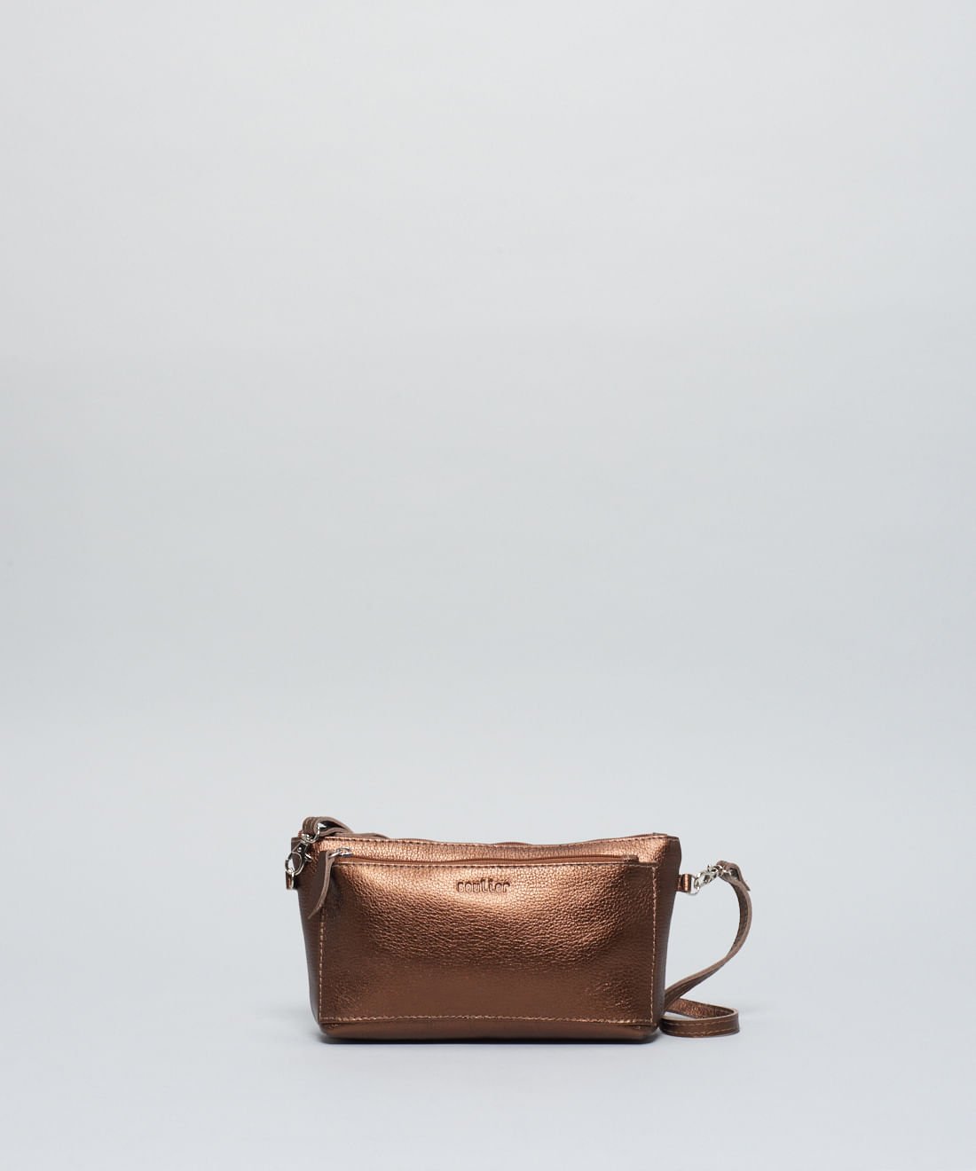 Bolsa p Couro Cecilia - Bronze