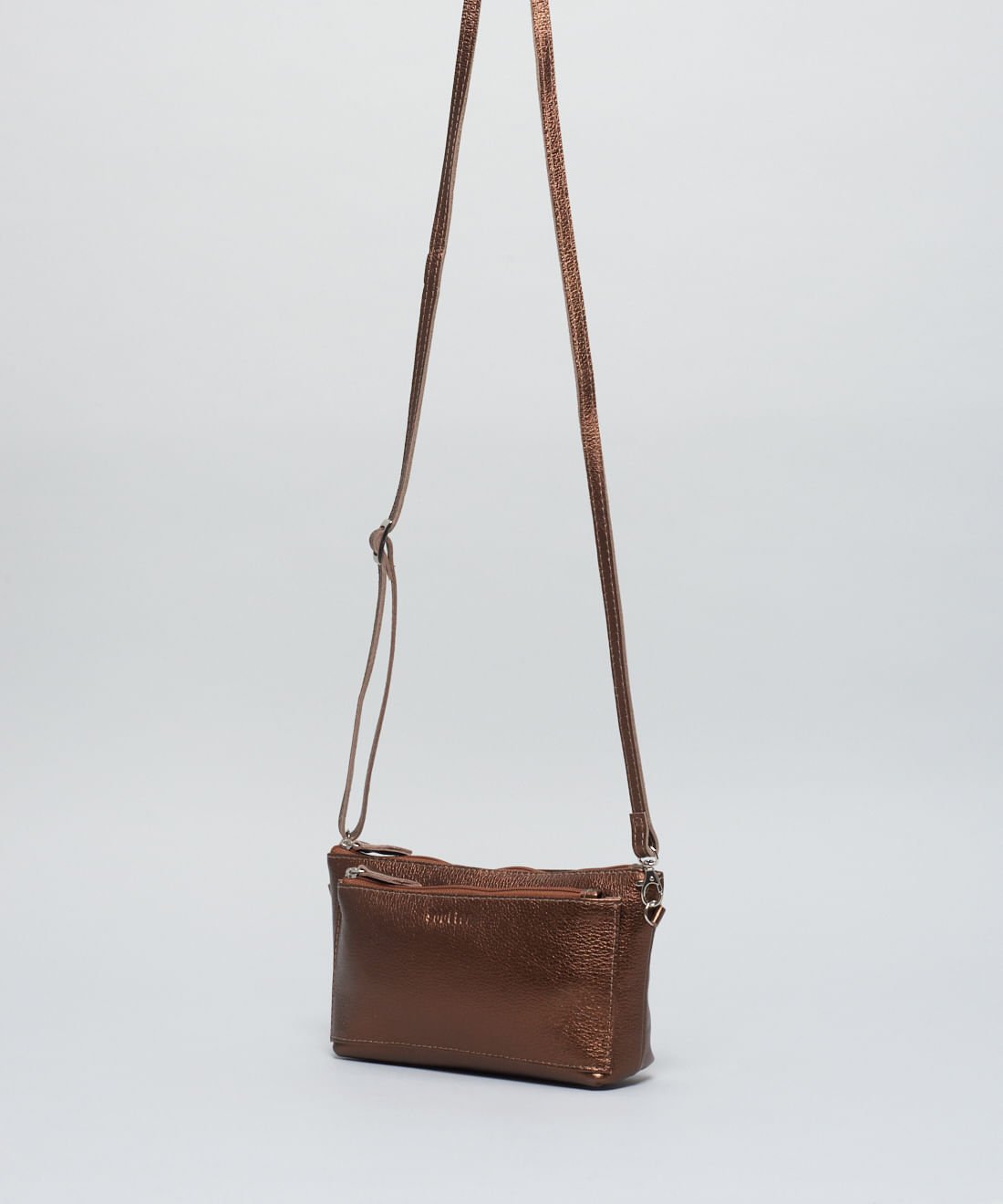 Bolsa p Couro Cecilia - Bronze Bronze 2