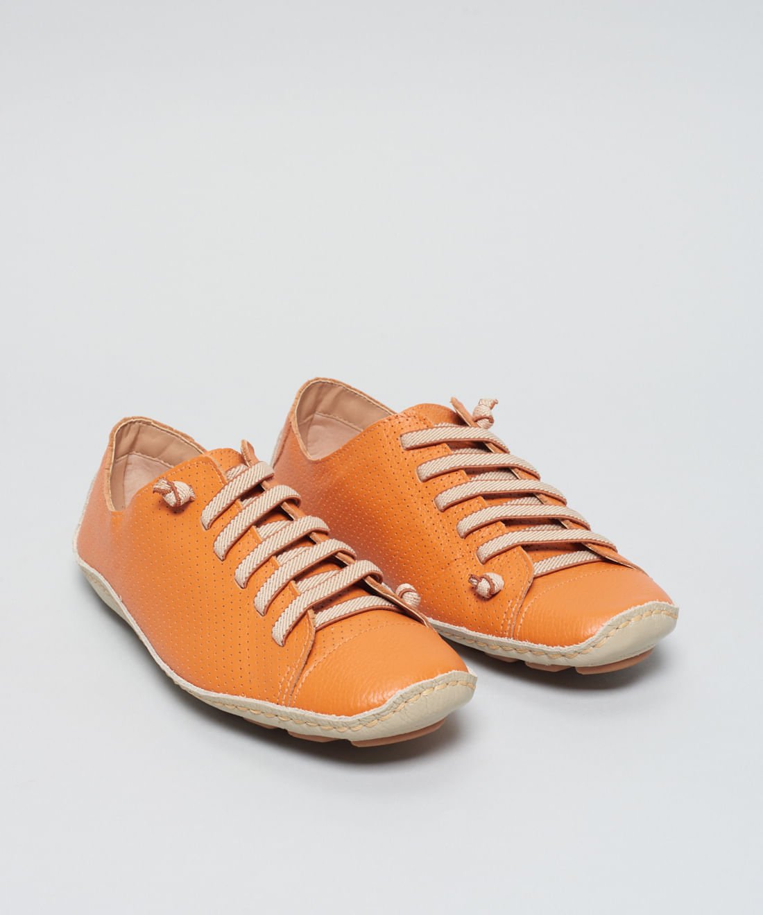 Tenis Perfuros Bicolor - Tangerina Tangerina 2