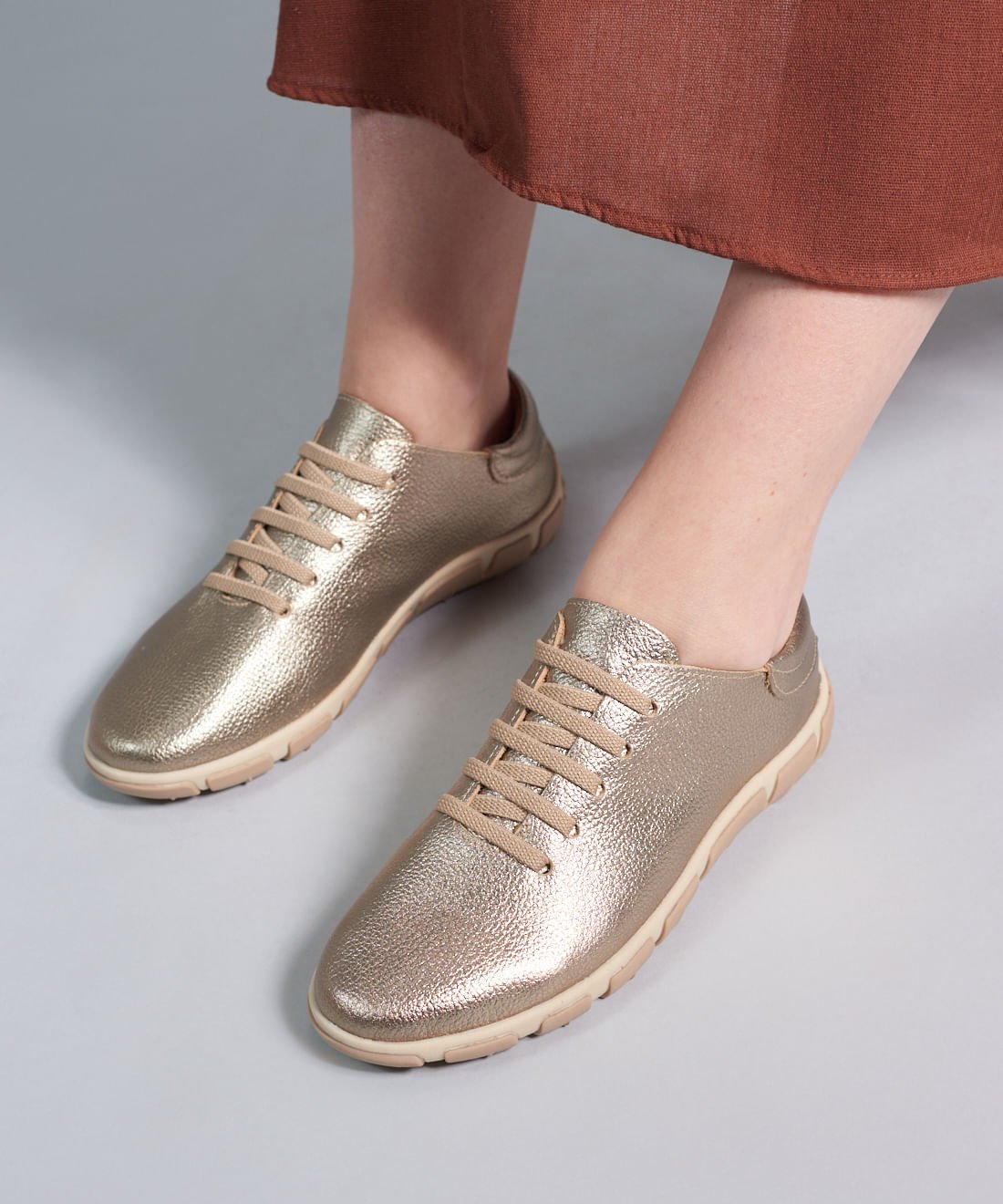 Tenis Frances Comfort - Prata Velho/Aveia Prata Velho/Aveia 5