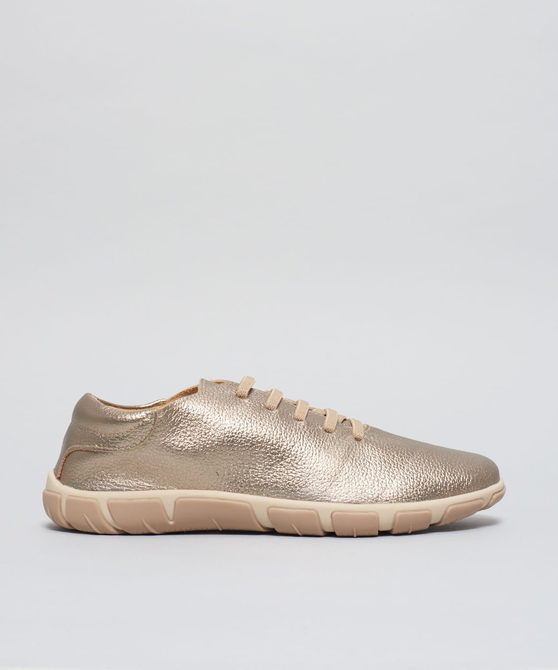 Tenis Frances Comfort - Prata Velho/Aveia