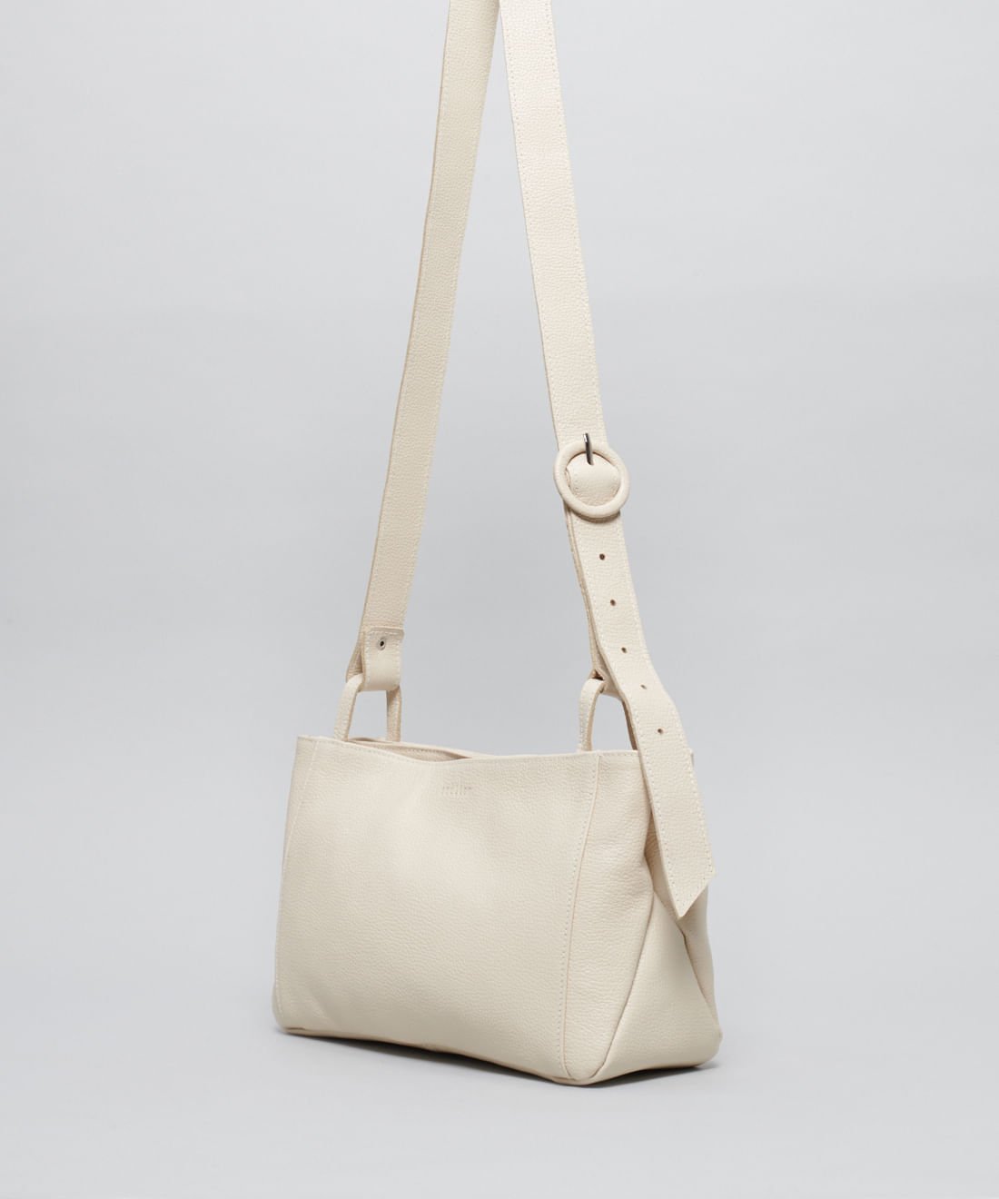 Bolsa m Fivela Basica - Offwhite Off White 2