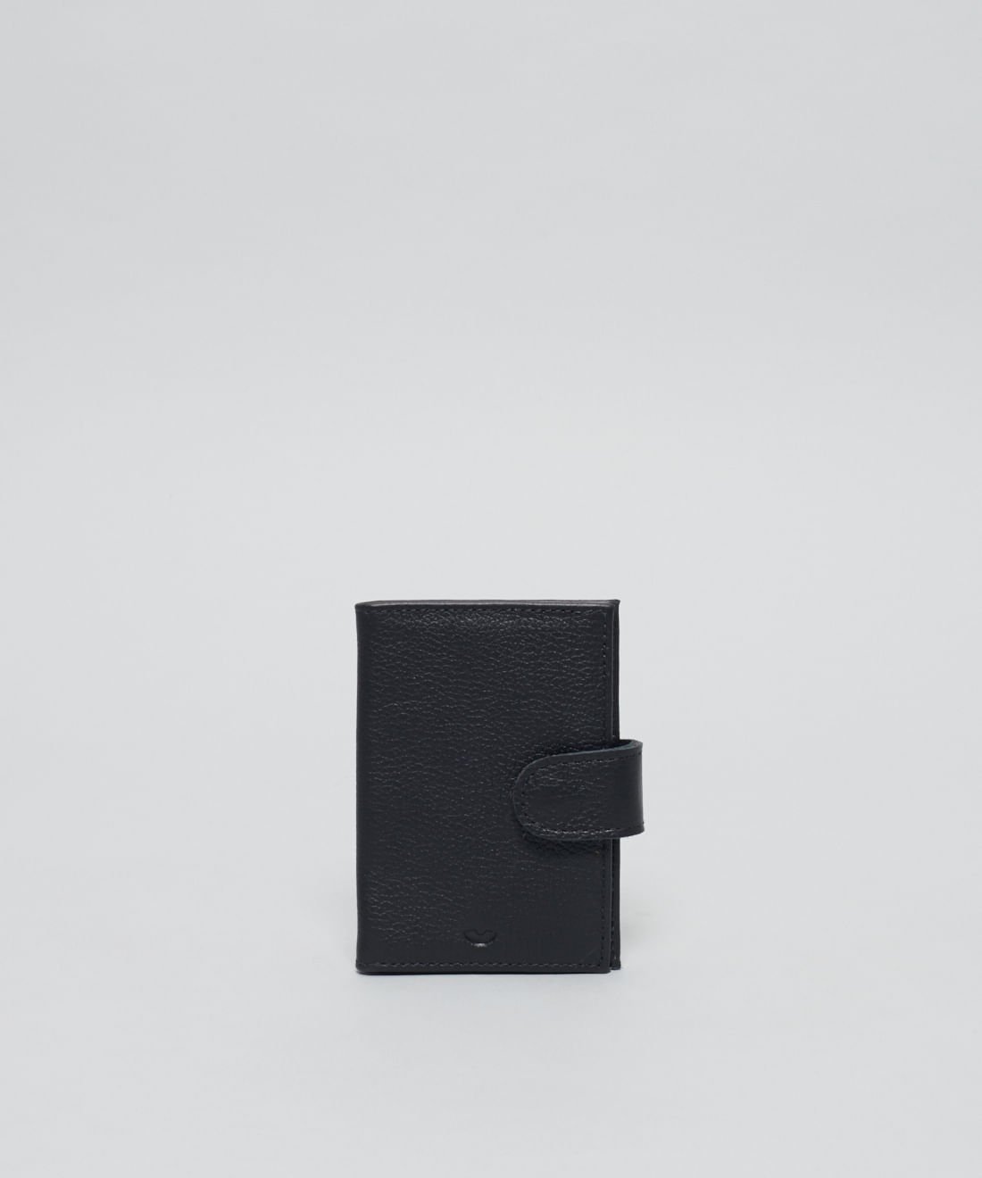 Porta Cartao Lingueta - Preto/Prata Velho Preto 1