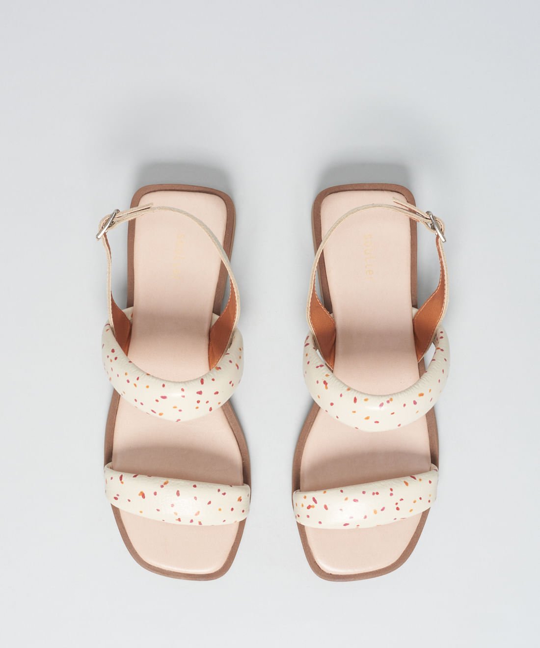 Rasteira Couro Poazinho - Poa Poá 4