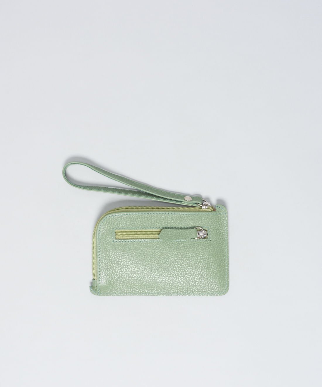 Carteira Couro Marina - Pistache Pistache 2