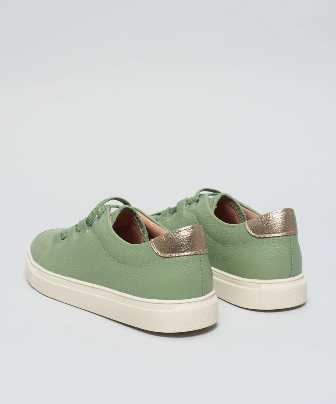 Tenis Couro Olivia - Pistache Pistache 3