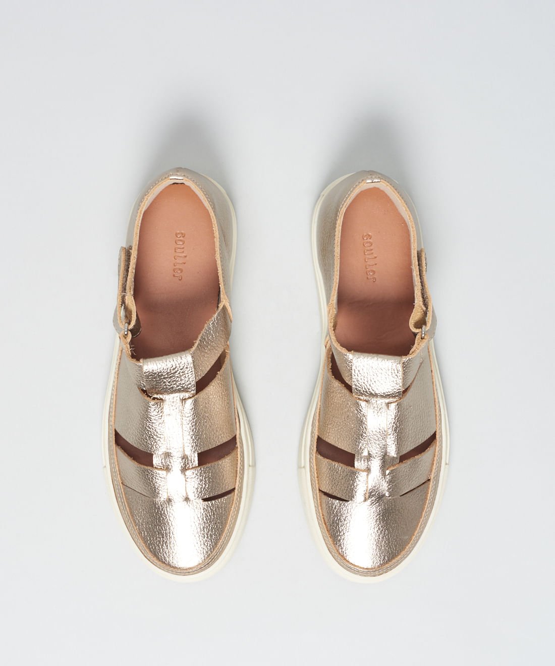 Tenis Couro Vazado Livia - Prata Velho Prata 4