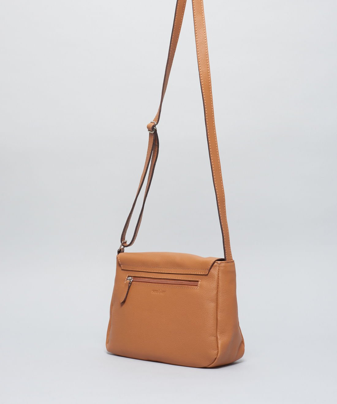 Bolsa m Couro Sofia - Caramelo Caramelo 2