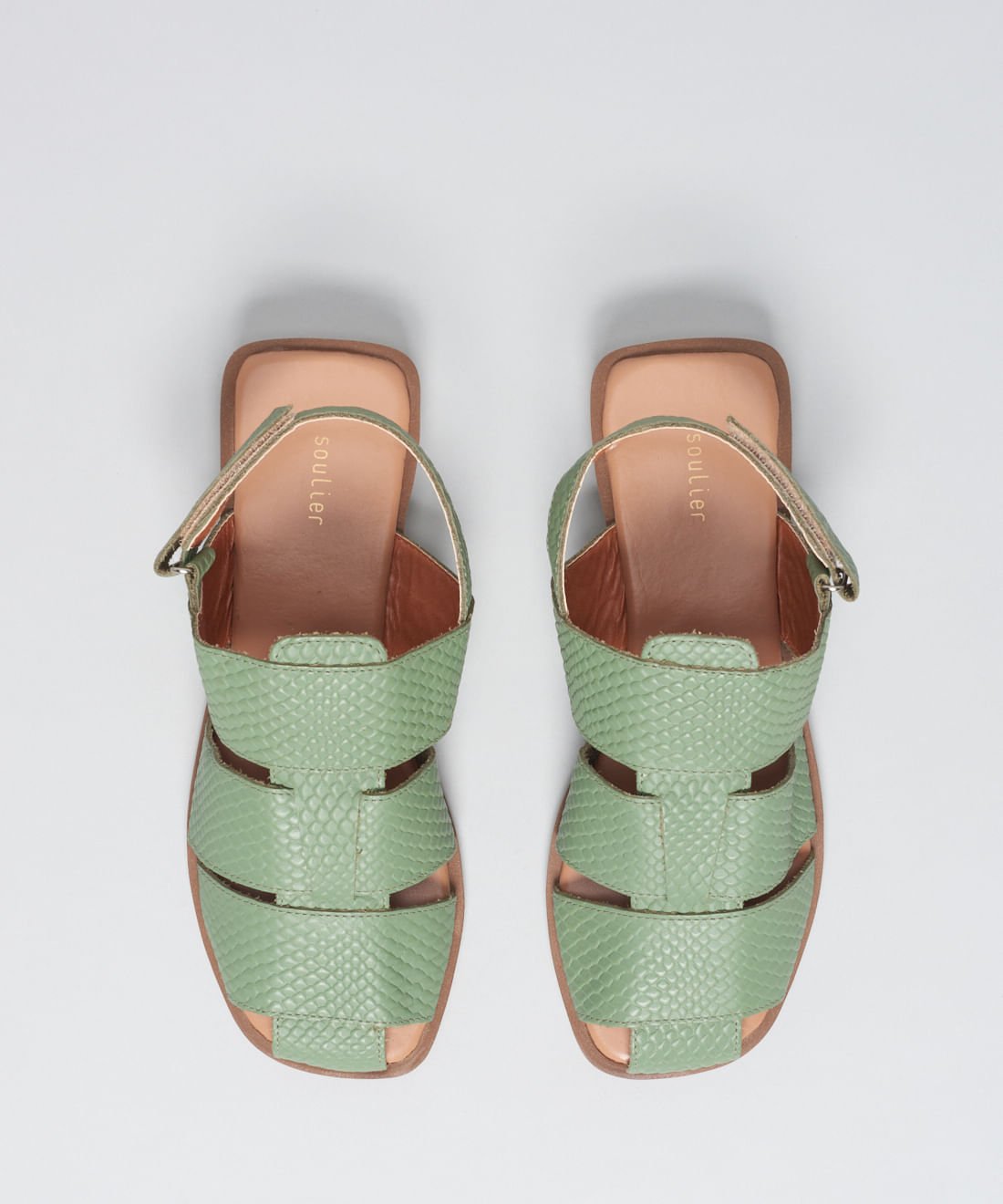 Rasteira Pescador Escama - Pistache Pistache 4