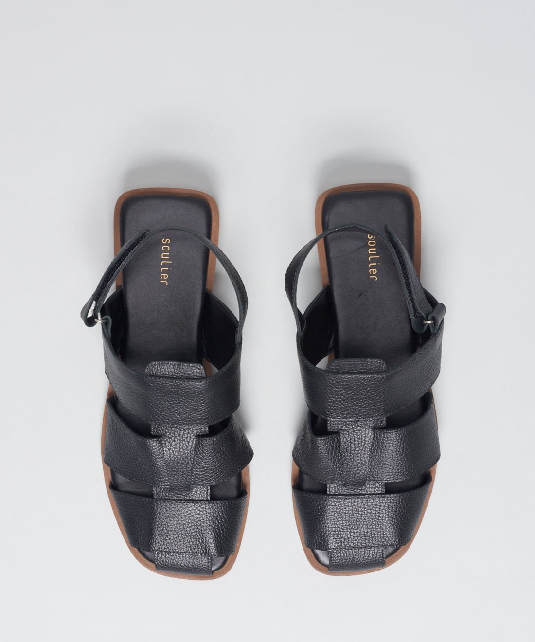 Rasteira Pescador Maria - Preto Preto 4