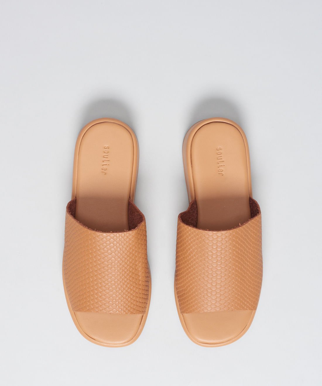 Flat Slide Escama - Caramelo Caramelo 4