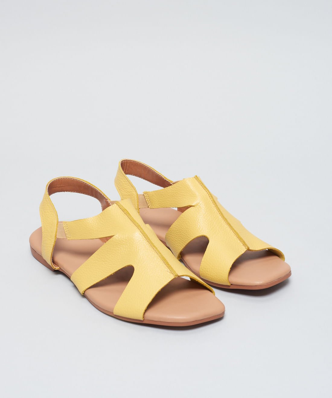 Rasteira Basica Couro Dani - Camomila Camomila 2