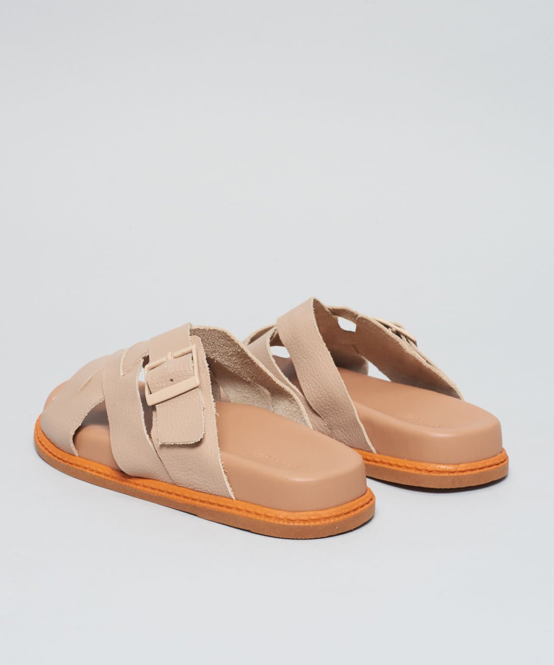 Rasteira Anatomica Entrelace - Avela Bege 3