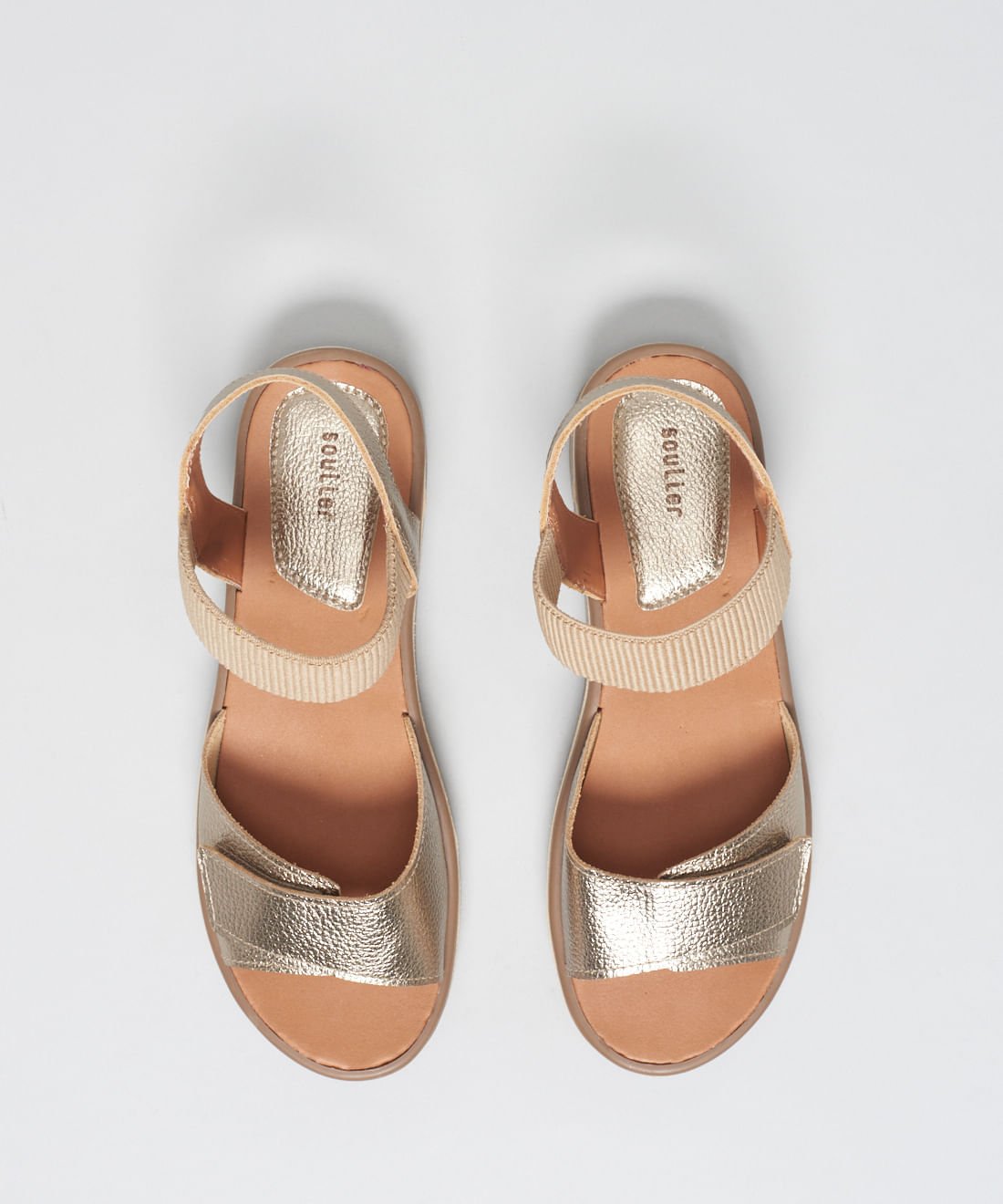 Rasteira Tratorada Laura - Prata Velho Prata Velho 4