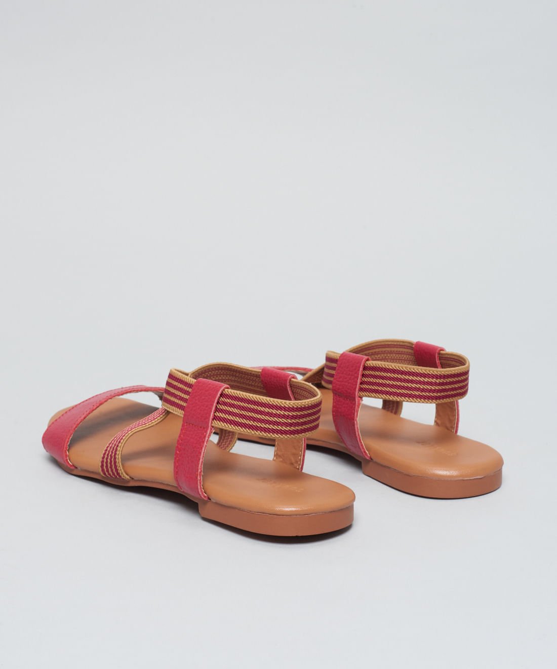 Rasteira Basica Couro Elastico - Flor De Lotus Flor de Lotus 3