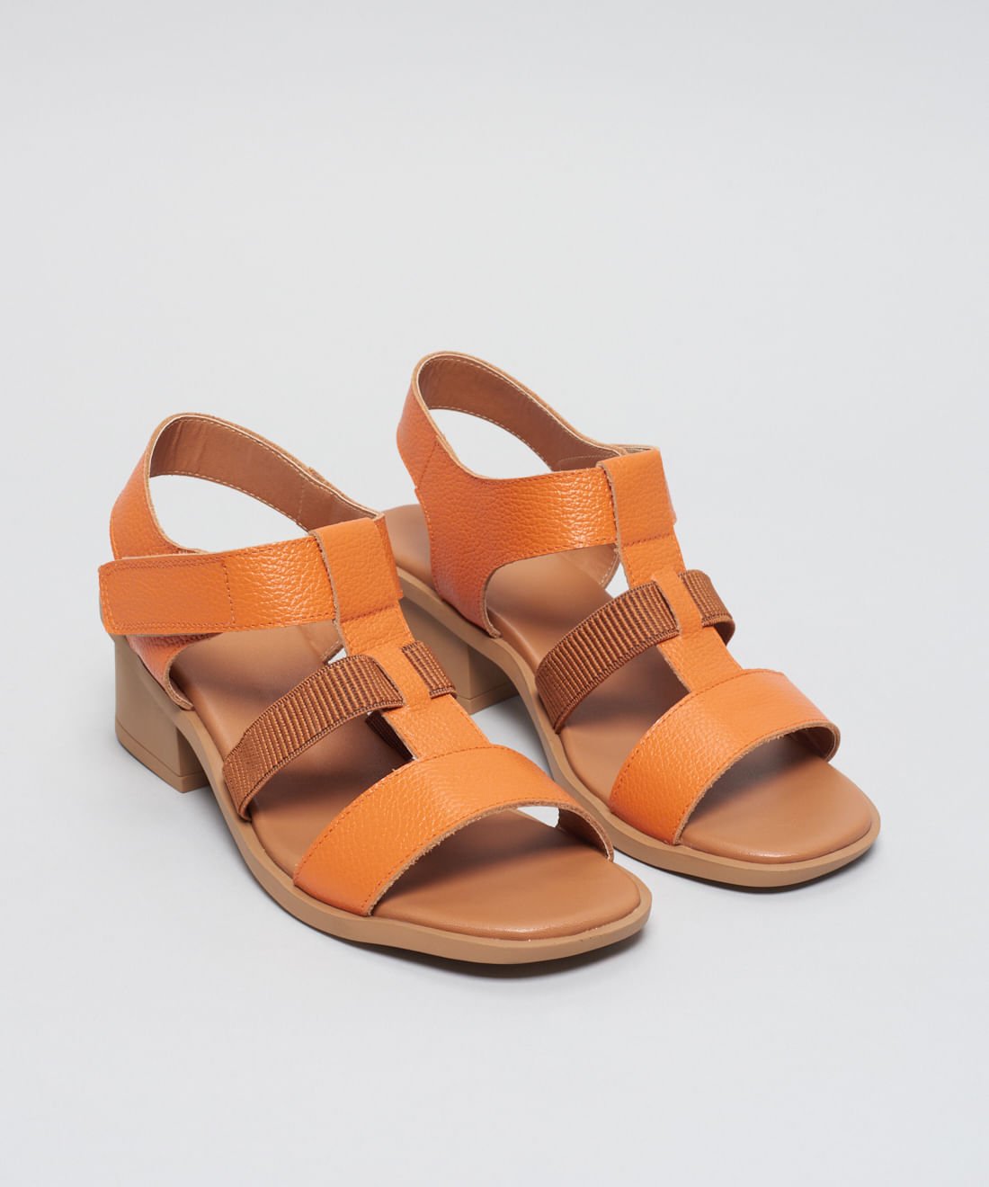 Sandalia Media Tira Elastico - Tangerina Tangerina 2