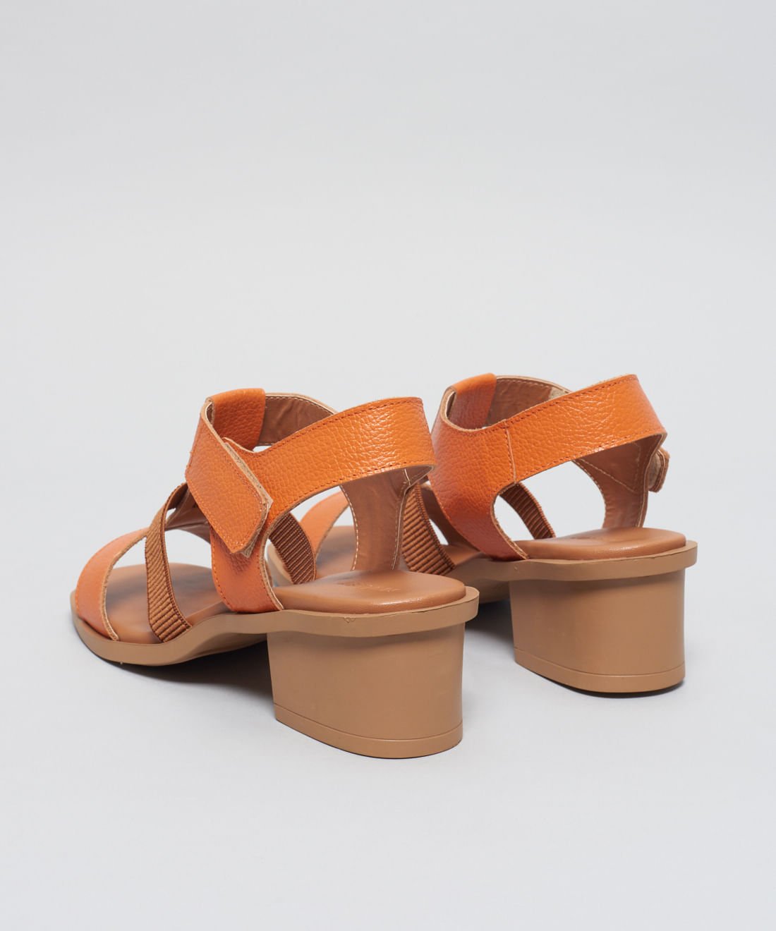 Sandalia Media Tira Elastico - Tangerina Tangerina 3