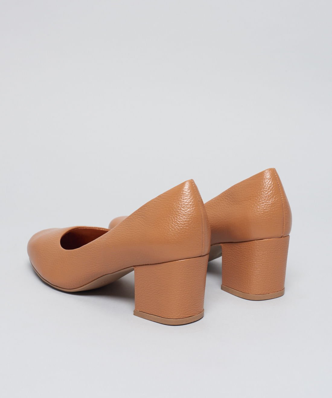 Scarpin Couro Raquel - Caramelo Caramelo 3