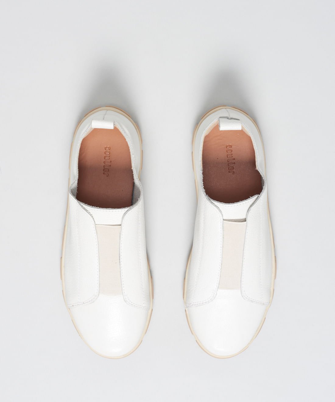 Tenis Frances Elastico Bel - Branco Branco 4