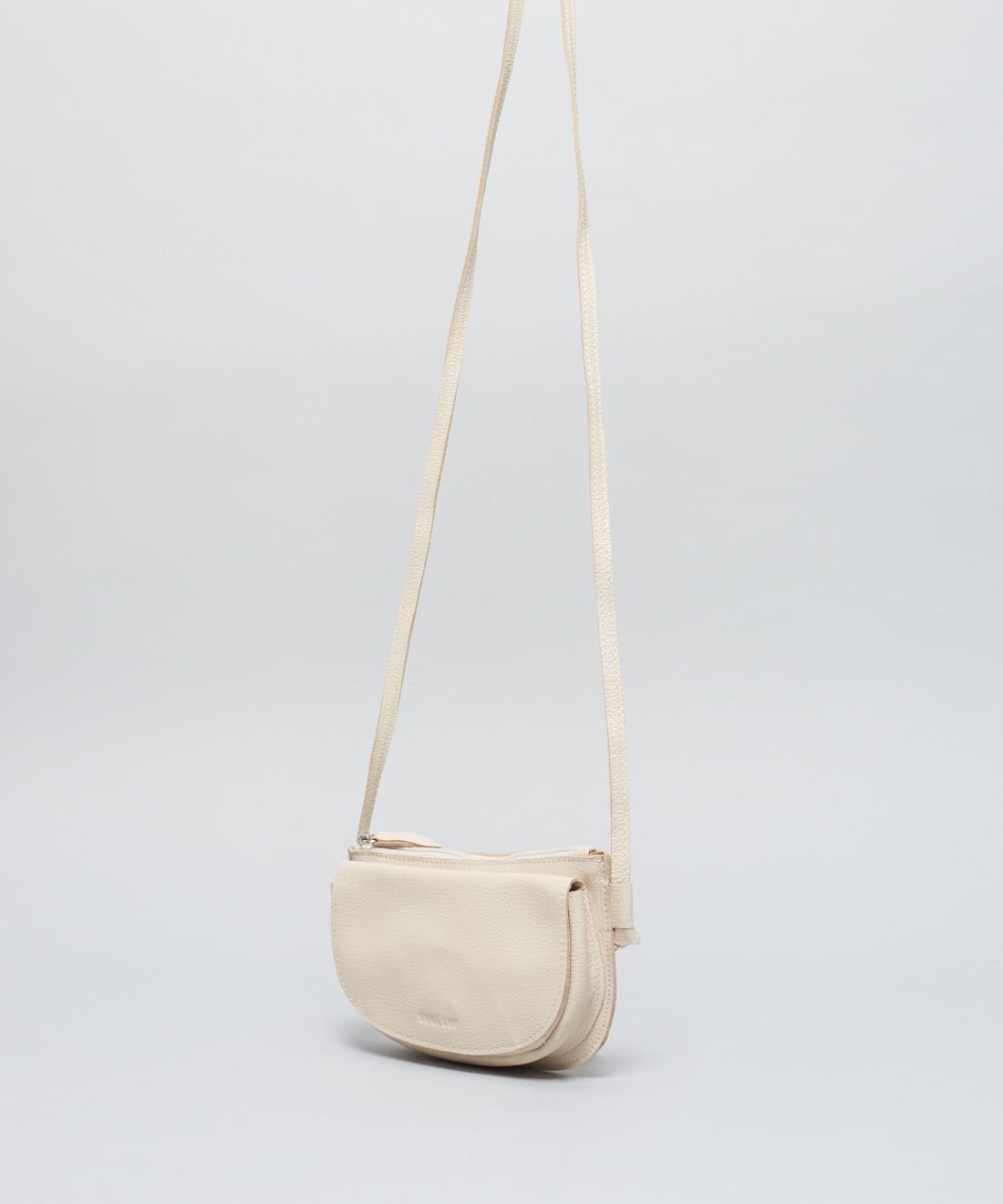 Bolsa p Couro Bella - Offwhite Off White 2