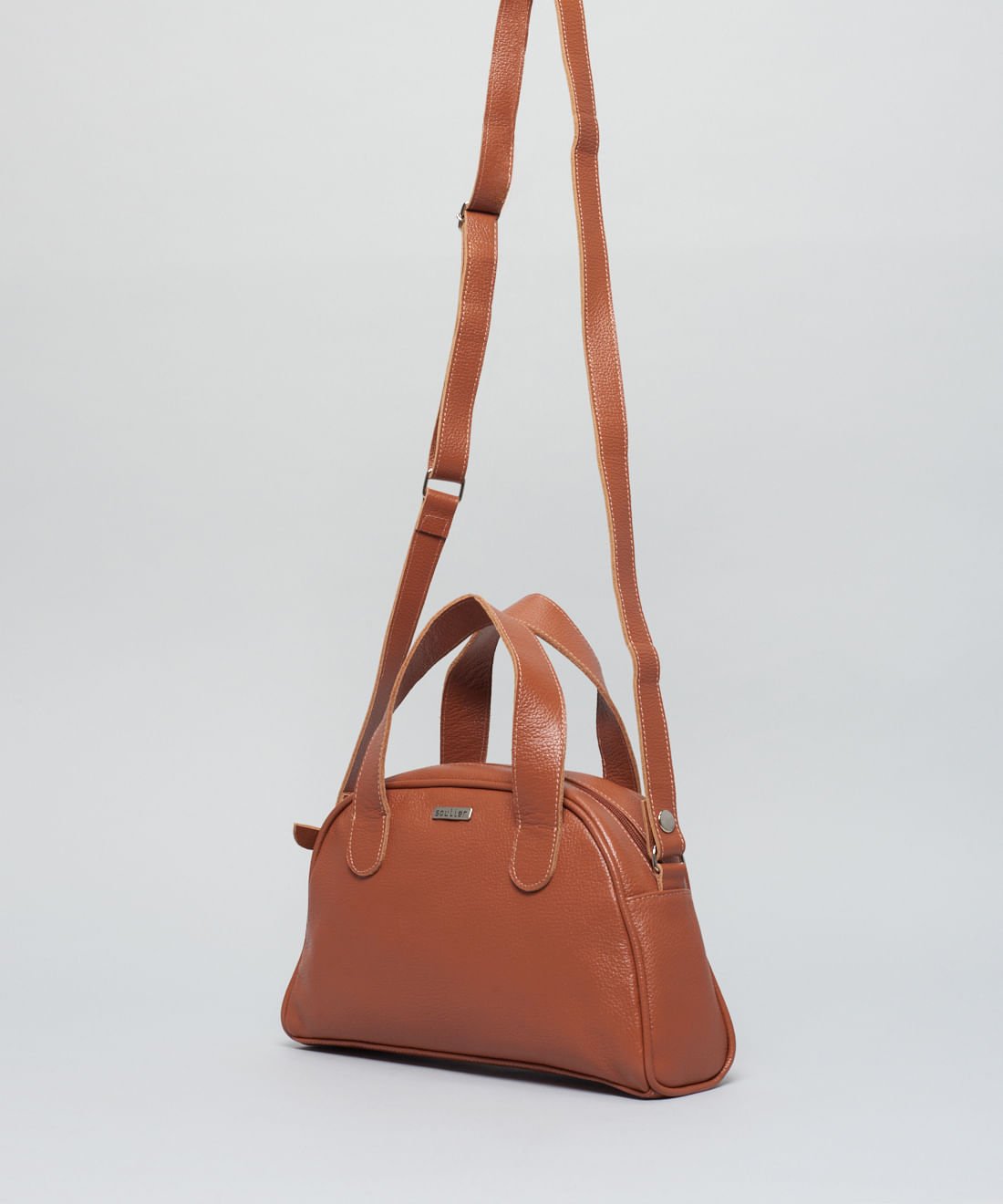 Bolsa m Couro Bel - Mousse Marrom 2