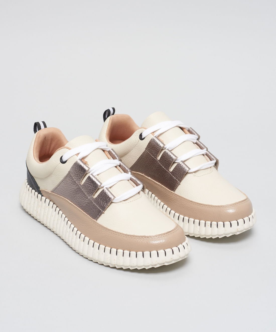 Tenis Couro Maya - Offwhite Off White 2